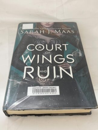 A Court of Wings and Ruin - Maas - Ex Library - 1st edition,1st printing Out of Print - Cover