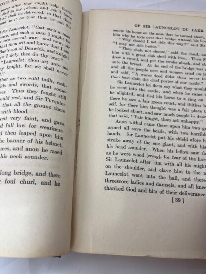 The Boy's King Arthur - Lanier, Wyeth - Charles Scribner's Sons - 1922 - Image 4