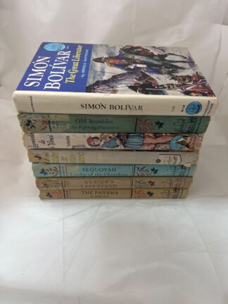 Landmark Books Mixed Lot of 7 - Random House 1950s - Cover