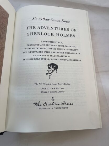 The Adventures of Sherlock Holmes - Doyle - Easton Press(1981) - Image 2