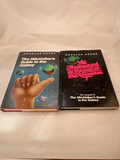 Douglas Adams Lot of 5 - Hitchhiker's Guide to the Galaxy & Long Dark Tea - Time - BCE - Image 2