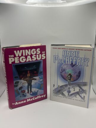 The Talents Saga - The Wings of Pegasus & Pegasus in Space - Anne McCaffrey - HCDJ BCE - Cover