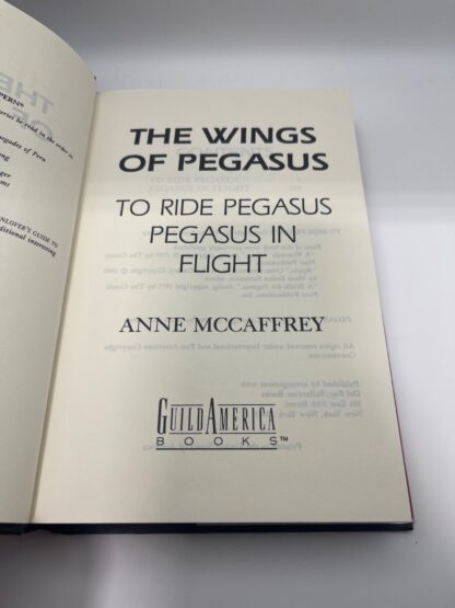 The Talents Saga - The Wings of Pegasus & Pegasus in Space - Anne McCaffrey - HCDJ BCE - Image 2