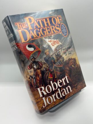 The Path of Daggers - Robert Jordan - Wheel of Time - Hardcover - First Edition/First Print - Cover