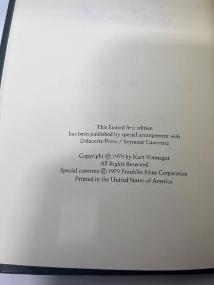Jailbird - Kurt Vonnegut - Franklin Library Limited Edition(1979) - Image 3