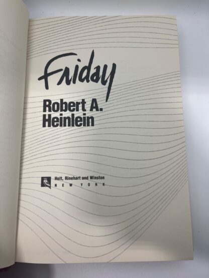 Friday - Robert A. Heinlein - First Edition First Printing - 1982 - Image 2