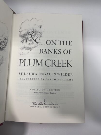 On the Banks of Plum Creek - Wilder - Easton Press(1995) - Image 2