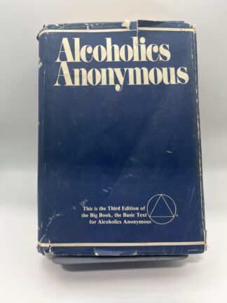 Alcoholics Anonymous - 3rd Edition(1990,36th Printing) - Cover