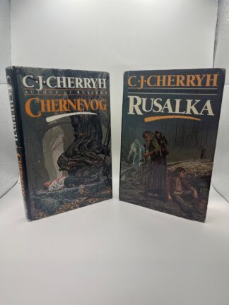 C. J. Cherryh - Russian Stories Book Lot of 2 - Chernevog and Rusalka HC/BCE w DJ - Cover