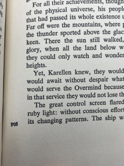 Childhood's End - Arthur C. Clarke - BCE w DJ - Gutter Code P05 - Image 4