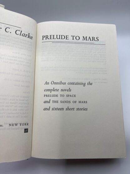 Arthur C. Clarke - Prelude to Mars - Book Club Edition - Hardcover - Image 2
