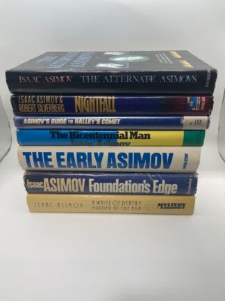 Isaac Asimov - Book Lot of 7 - HC BCE w DJ - Cover