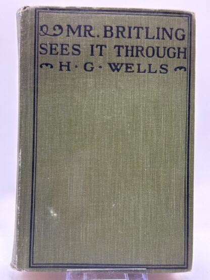 Mr. Britling Sees It Through - Cover
