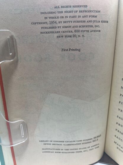 The Betty Furness Westinghouse Cook Book - Image 2