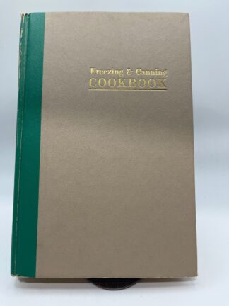 Freezing & Canning Cookbook - Cover