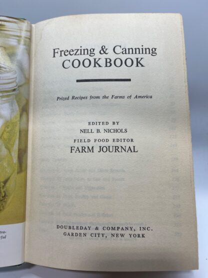 Freezing & Canning Cookbook - Image 3