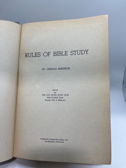 Rules of Bible Study - Image 4