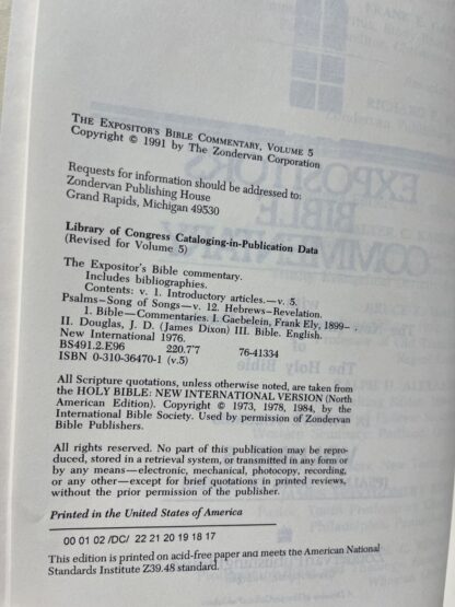 The Expositor's Bible Commentary, Volume 5 - Image 4