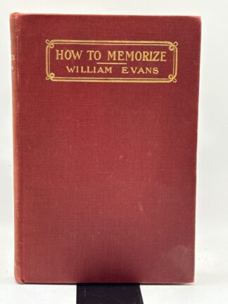 How to Memorize - Cover