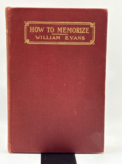 How to Memorize - Cover