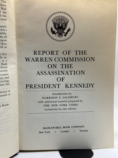 Report of the Warren Commission on the Assassination of President Kennedy - Image 5