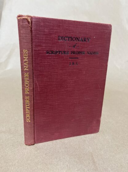 A Dictionary of the Proper Names of the Old and New Testament Scriptures, Being an Accurate and Literal Translation from the Original Tongues - Image 5