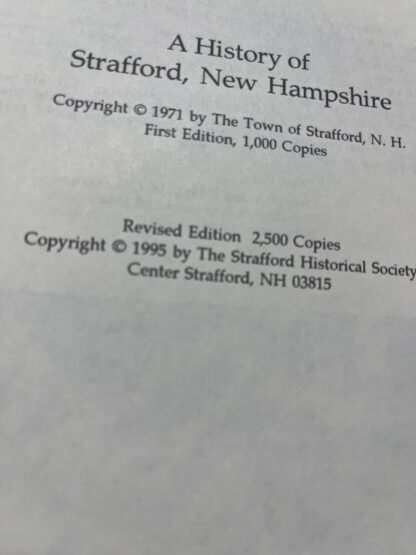 A History of Strafford, New Hampshire - Image 4