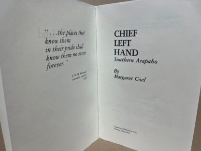 Chief Left Hand: Southern Arapaho - Image 3