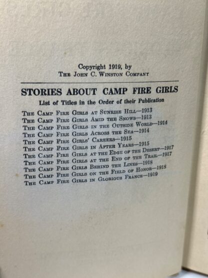 The Camp Fire Girls in Glorious France - Image 5