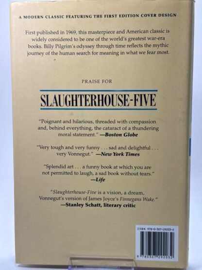 Slaughterhouse-Five 1997 First Edition Facsimile - Cover