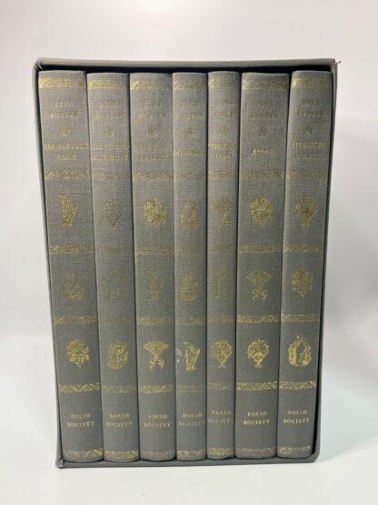 The Works of Jane Austen Folio Society 7-Book Box Set - Cover