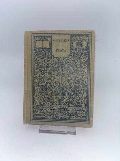 Sheridan's Plays: The Rivals and The School for Scandal - Cover