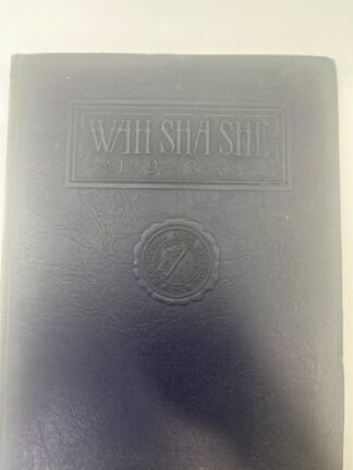 Wah-Sha-She - 1923 Yearbook - Cover