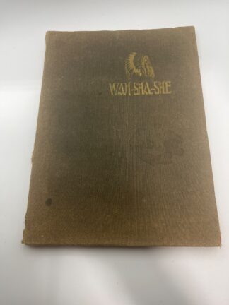 WAH-SHA-SHE - 1917 Yearbook - Cover