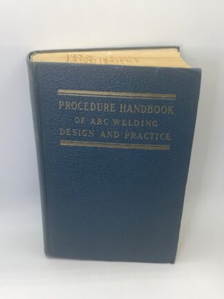Procedure Handbook of Arc Welding Design and Practice - Cover