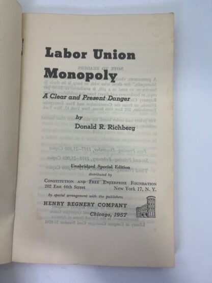 Labor Union Monopoly - Image 4