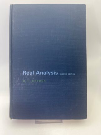 Real Analysis - Second Edition - Cover