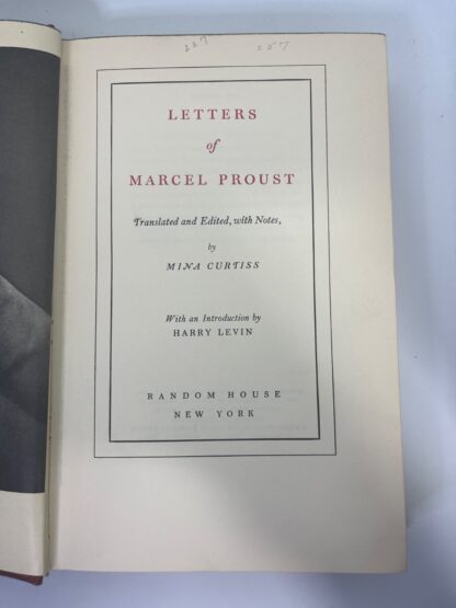 Letters of Marcel Proust - Image 4