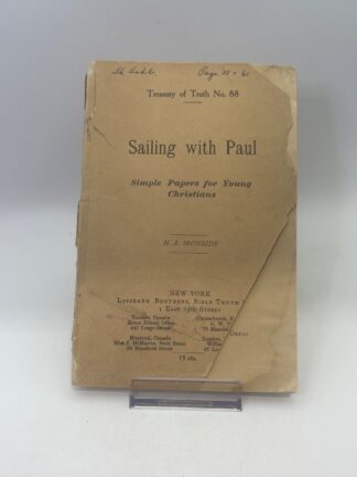 Sailing with Paul - Cover