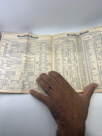 Southern Pacific Time Tables - Image 4