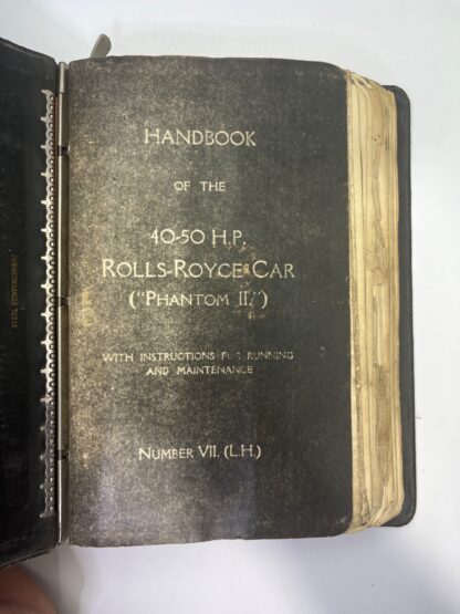 Handbook of the 40-50 H.P. Rolls-Royce Car ("Phantom II") - Image 4