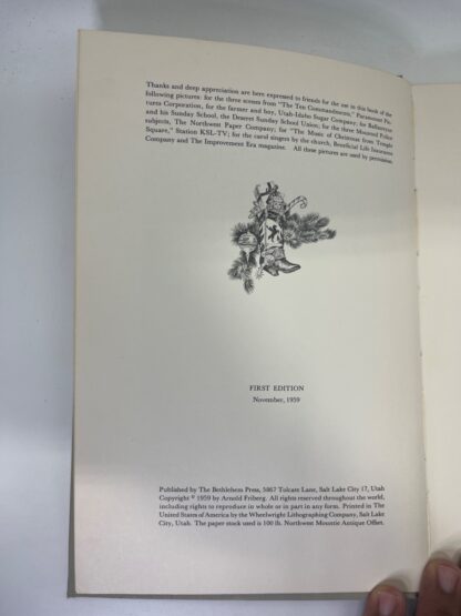 Arnold Friberg's Little Christmas Book - First Edition - 1959 - Image 6