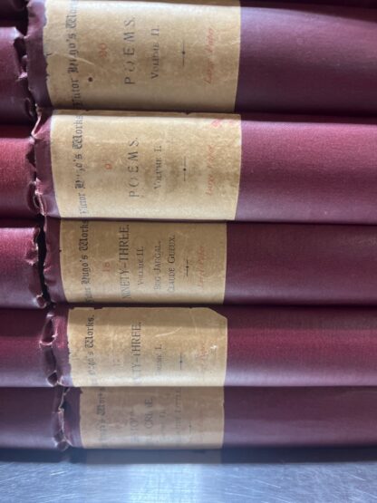 Victor Hugo International Limited Edition - Complete 30 Vol. Set - Estes & Lauriat - Image 5