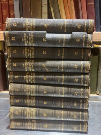 The Masterpieces and the History of Literature - Lot of 9 - MISSING ONE BOOK - Cover