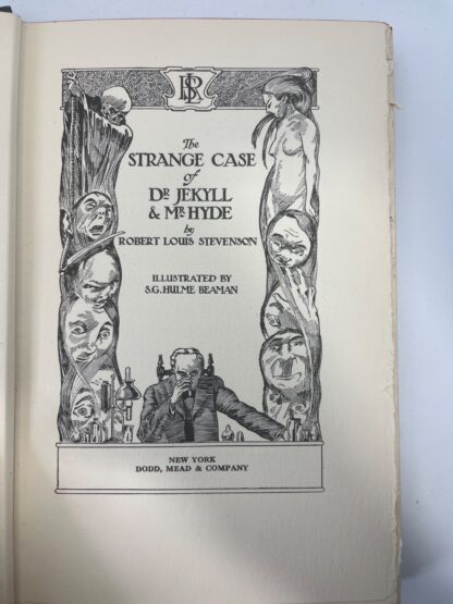 The Strange Case of Dr. Jekyll and Mr. Hyde - Dodd, Mead & Company - 1930 Illustrations by Beaman - Image 12