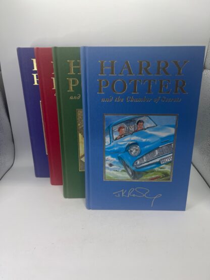 Harry Potter Gift Set Deluxe Signature Edition w Slipcase - Books 1-4 - Image 7