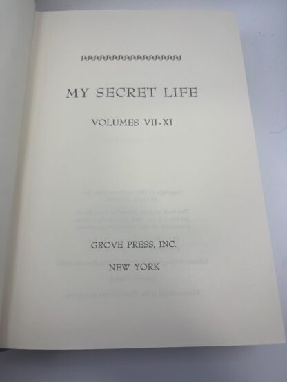 My Secret Life - Volumes I - XI - Second Printing - 1966 - Image 9