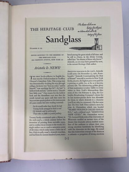 Politics & Poetics - Heritage Club Sandglass - Image 6