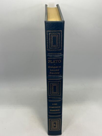 Dialogues on Love and Friendship: Lysis, Symposium, Phaedrus - EASTON PRESS - Image 3