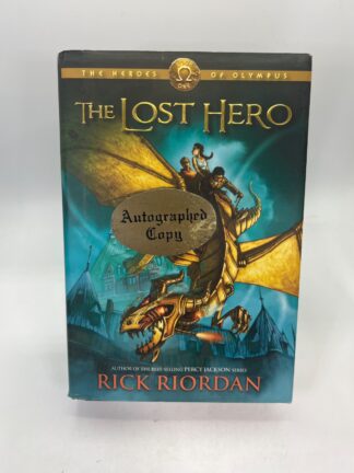 The Heroes of Olympus: The Lost Hero - FIRST EDITION - SIGNED - Cover